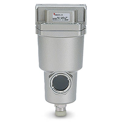 SMC Aff8C Серия 5 μm 1/2 в 10 бар Воздушный фильтр 12000 м³/h макс с автоматическим дренажом