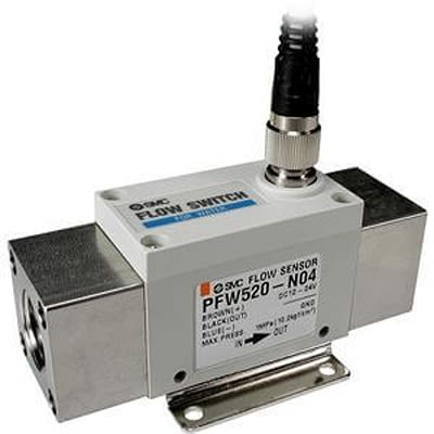SMC PF2W511 Серия Датчик потока Датчик потока для воды, 5L/min Мин, 40 L/min Макс