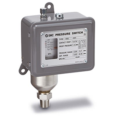 Датчик давления SMC SPDT 0.1 MPa до 10 бар