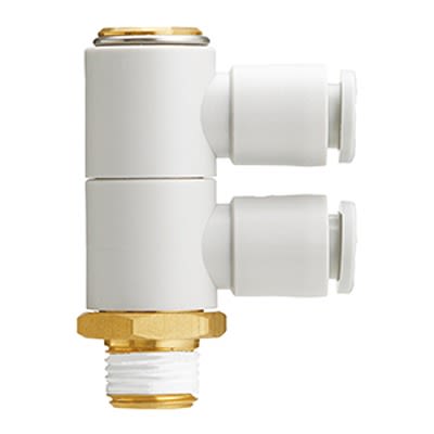 SMC KQ2VD серия, KQ2VD10-03AS, мужской, R 3/8 дюйма, R