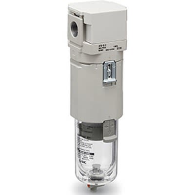 SMC Пневматический фильтр серии AFF30-F03-D 5 μm 3/8 дюйма G 10 бар с автоматическим сливом