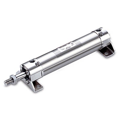 Пневматический цилиндр SMC 1500 мм Двустороннего действия - CG5BA40SR-250 CG5-S Серия, Двустороннего действия