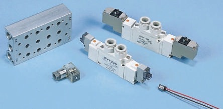 SMC Пневматический электромагнитный клапан - Пилот Rc, NPTF, NPT, G Серия SY5000