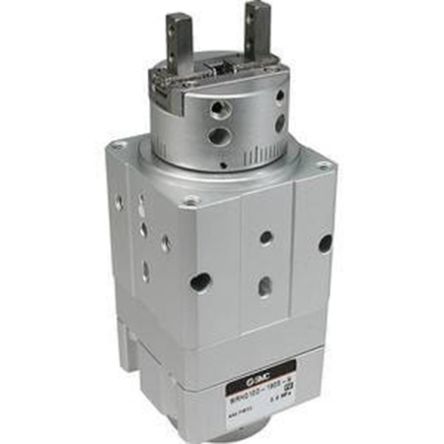 SMC 2 пальца Двустороннего действия Пневматический захват, MRHQ20D-180S-N, Параллельный тип захвата
