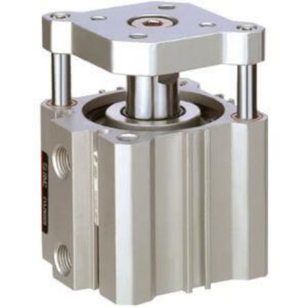 SMC Пневматический направляющий цилиндр - 32 мм Диаметр цилиндра, Серия CQM, 30 мм Двустороннего действия