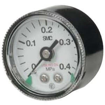 SMC R 1/4 дюйма Манометр, 42 мм, 0.4 MPa