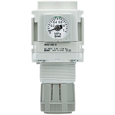 SMC 1/4 дюйма G Пневматический Регулятор - 1 Mpa, AR20-F02BG-D 20 L/min AR