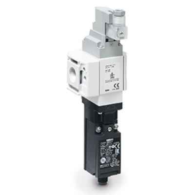 SMC Пневматический Электромагнитный Клапан VP746-5YZ1-M-DS, 3 Порта, NC, 24 V dc 1/2 дюйма, 1/4 дюйма