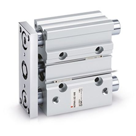 SMC Пневматический Направляющий Цилиндр - 20 мм Диаметр цилиндра, MGPL Серия, 50 мм Двустороннего действия
