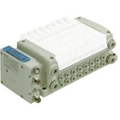Серия SMC VQC2000 12-станционный коллектор, VV5QC21-12C8SD0