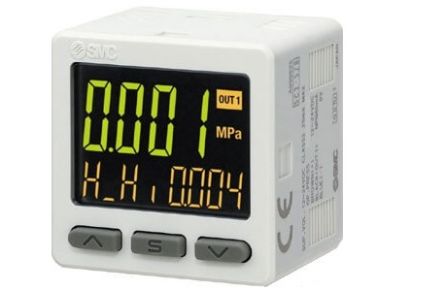 SMC Датчик давления, IP65 1 бар 24 В 50 °C