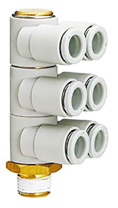 SMC KQ2 Series, Мужской, R 1/8 дюйма, R