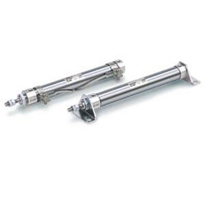 SMC Цилиндр с пневматическим штоком - CDJ2B10-50Z-B 10 мм диаметр цилиндра, 50 мм серия CJ2, двустороннего действия