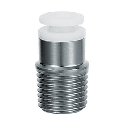 Серия SMC KG, KGS04-M5 M5 x 0.8 Мужской Push to Connect