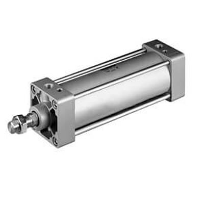 SMC Пневматический компактный цилиндр - C95SDB160-500 160 мм Диаметр цилиндра, 500 мм Серия C95, Двустороннего действия