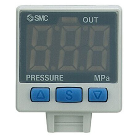 SMC Датчик Давления, IP40 1 бар 24 V 50 °C