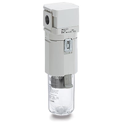 SMC Серия AMK50-F06-D 5 μm 3/4 дюйма G 10 бар Пневматический фильтр 2200 Л/мин макс с автоматическим сливом