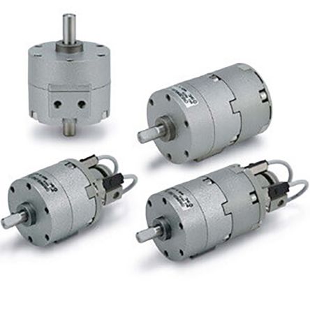 SMC CRB2 Series 0.7 Mpa Двустороннего действия пневматический поворотный привод, 15 mm Диаметр цилиндра