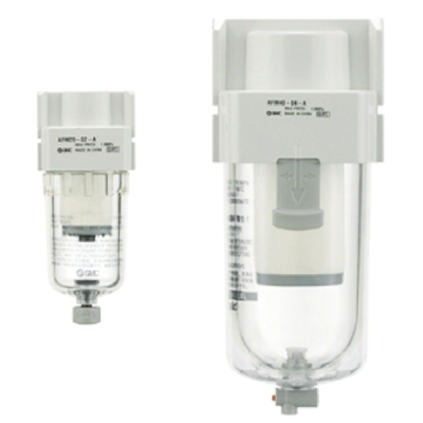 Сепаратор тумана SMC 450 L/min G 3/8, 0.3 μm фильтрация, 0.1 MPa до 1.5 Mpa