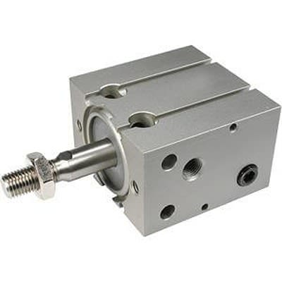 SMC Пневматический цилиндр со штоком - CDU6-5T 6 mm Диаметр цилиндра, 5 mm CU Серия, Одностороннего действия