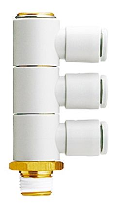 SMC KQ2 Series, Мужской, R 1/8 дюйма, R