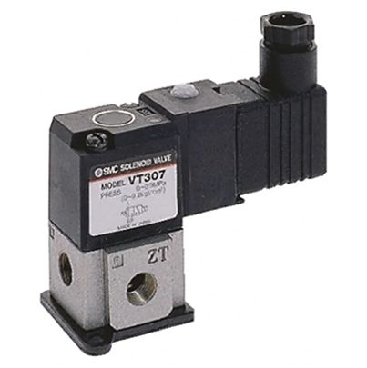SMC Пневматический ручной управляющий клапан - Электромагнитный Rc VT307 Серия